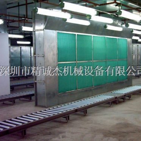 無動(dòng)力滾筒與干式噴柜