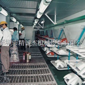 電視機外殼噴涂線